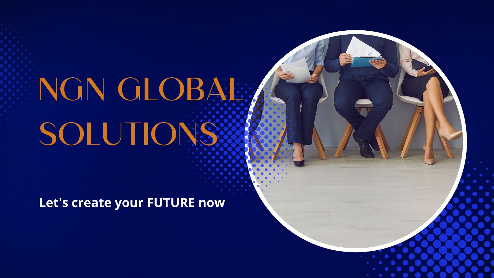 NGN Global Solutions homepage Let's create your future now